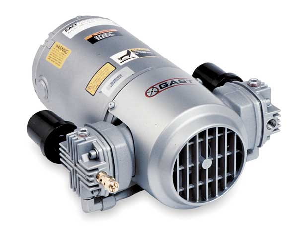 Piston Air Compressor, 1/3HP, 115V, 1Ph