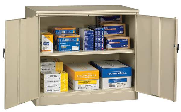 20 ga. ga. Steel Storage Cabinet, 48 in W, 42 in H