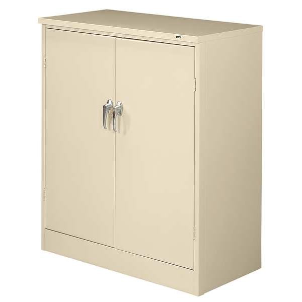 22 ga. ga. Carbon Steel Storage Cabinet, 36 in W, 42 in H, Stationary