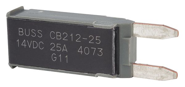 Automotive Circuit Breaker, CB212, 25A, 12V