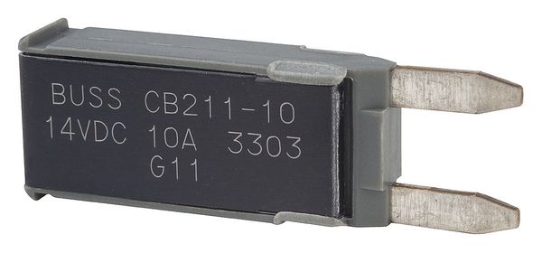 Automotive Circuit Breaker, CB211, 10A, 14V