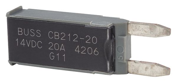Automotive Circuit Breaker, CB212, 20A, 12V