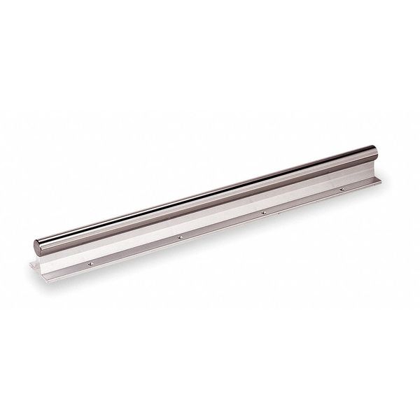 Support Rail, Steel, 1.000 In D, 24 In