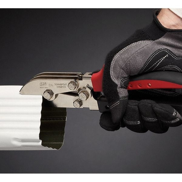 Downspout Crimper, Left/Right/Straight, 9