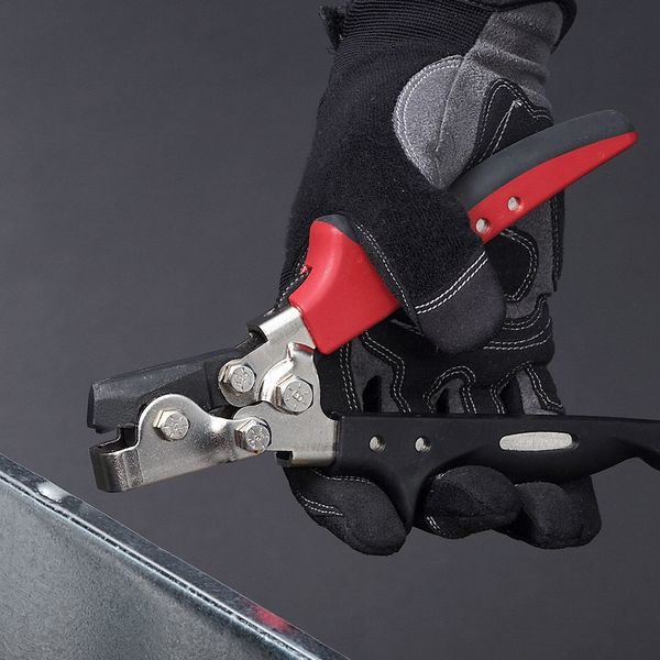 Snap Lock Punch, Punching, 8 in, Forged steel