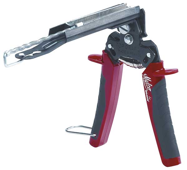 Hog Ring Pliers, Self Feed, 7 In