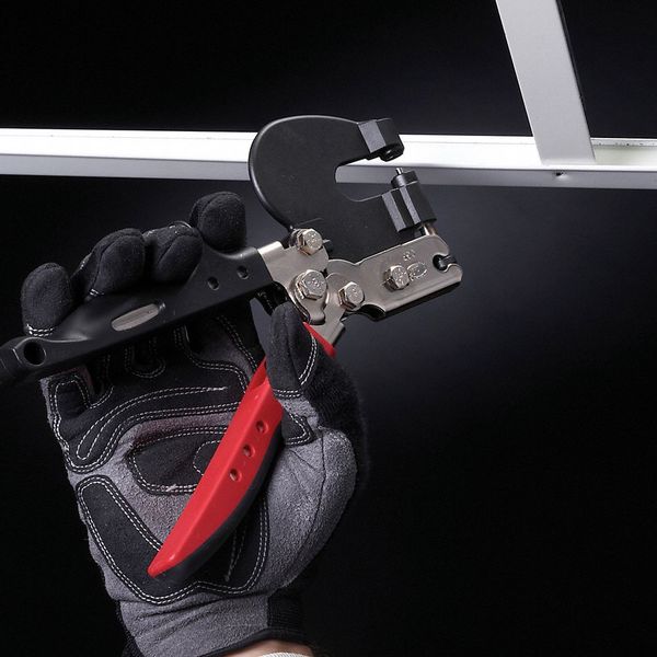 Ceiling Grid Punch, Punching, 9 in, Alloy steel