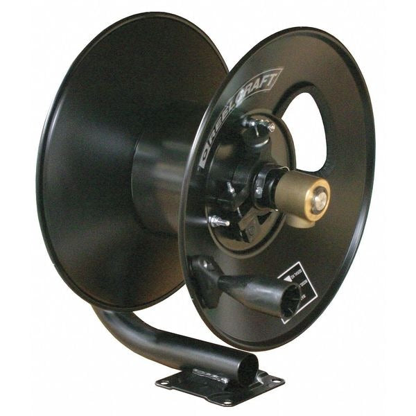 Hose Reel, Hand Crank, 3/8 In ID x 50 Ft