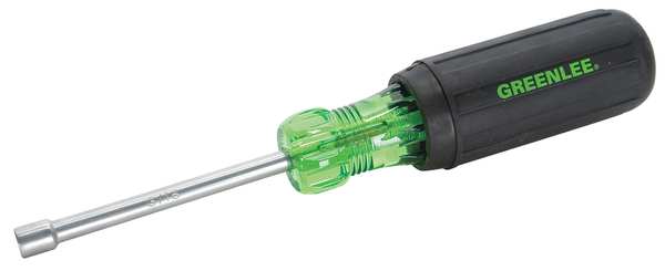 Nut Driver, 3/16 in., Hollow, 3 in.