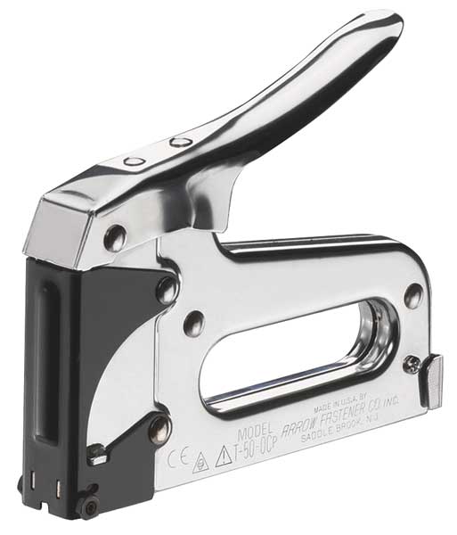 Outward Clinch Stapler, Flat Crown