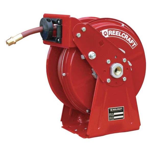 Spring Return Hose Reel, 3/8 in Hose Dia., 35 ft Length, 300 psi