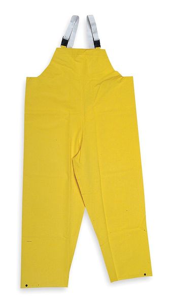 FR Rain Bib Overall, Yellow, 4XL