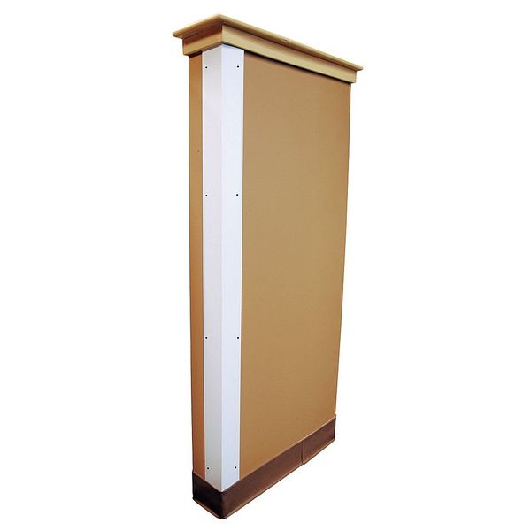 Corner Guard, White, 1x48in, Hardware FR