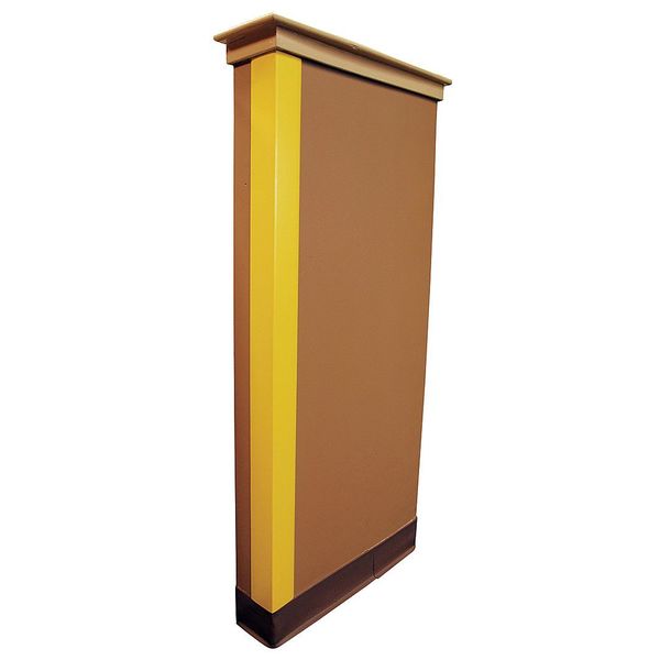 Corner Guard, Yellow, 2x48in, Adhesive