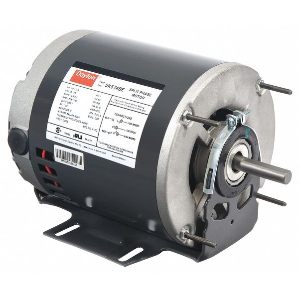 GP Mtr, Split Ph, ODP, 1/4 HP, 1725 rpm, 56Z