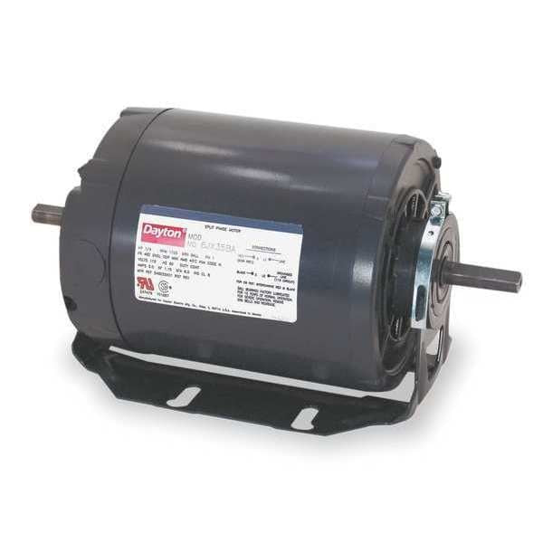 Tool Motor, 2-Shaft, 1/3hp, 3450rpm, 115V