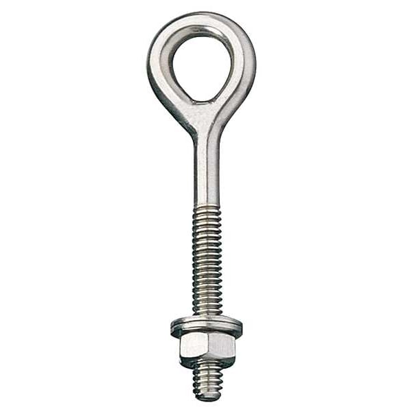 Routing Eye Bolt Without Shoulder, 3/8