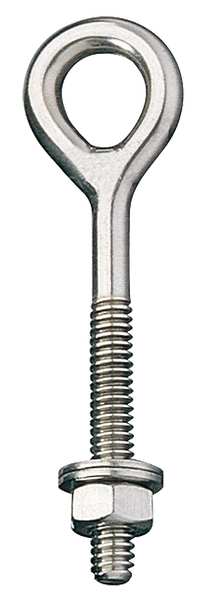 Routing Eye Bolt Without Shoulder, 3/8