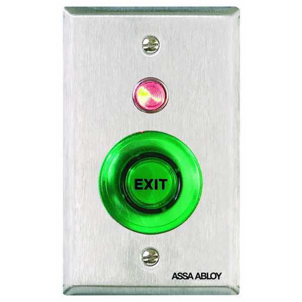 Push to Exit Button, Wall Mounted