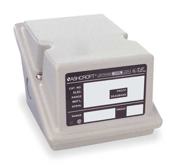 Pressure Switch, (1) Port, 1/4 in FNPT, DPST, 40 to 400 psi, Standard Action