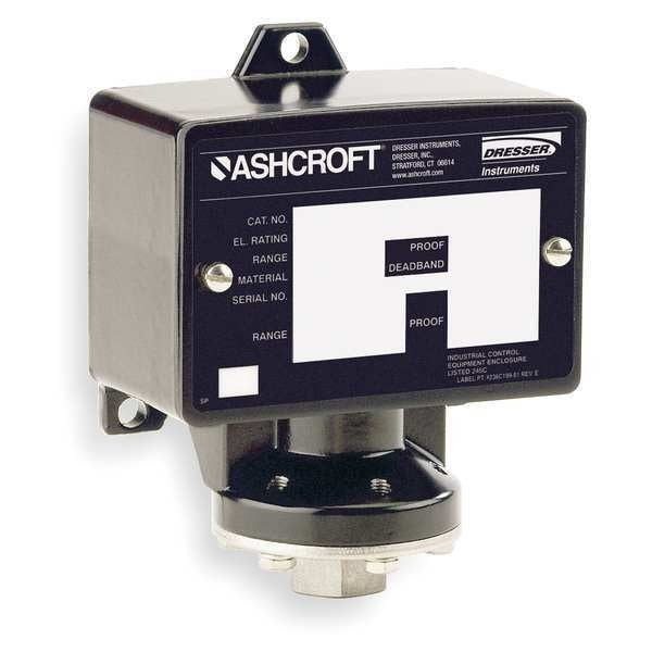 Pressure Switch, (1) Port, 1/4 in FNPT, SPDT, 3 to 30 psi, Standard Action