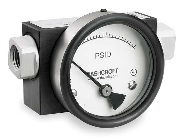 Pressure Gauge, 0 to 15 psi