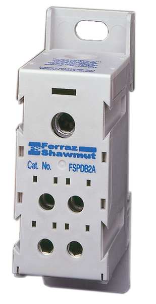 Pwr Dist Block, 175A, 1P, 4P Secndary, 600V