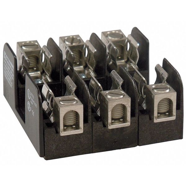Fuse Block, Industrial, 30A, 3 Pole