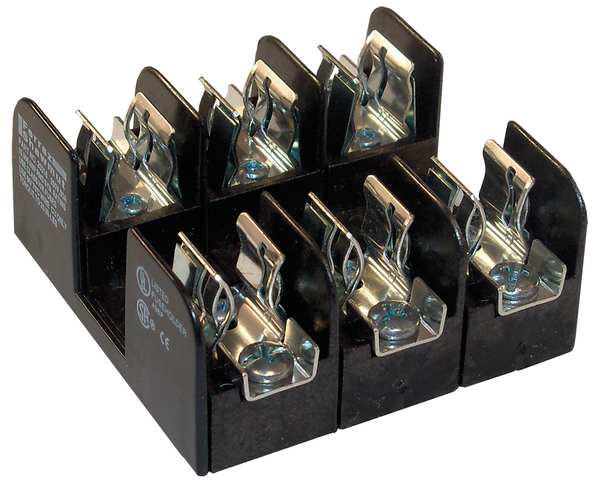Fuse Block, Industrial, 30A, 3 Pole