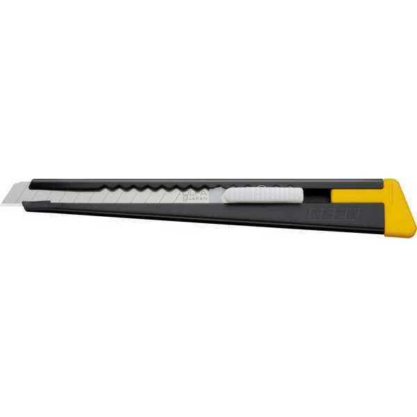 Snap-Off Utility Knife, Snap-Off, Plastic, 5 1/2 in L.
