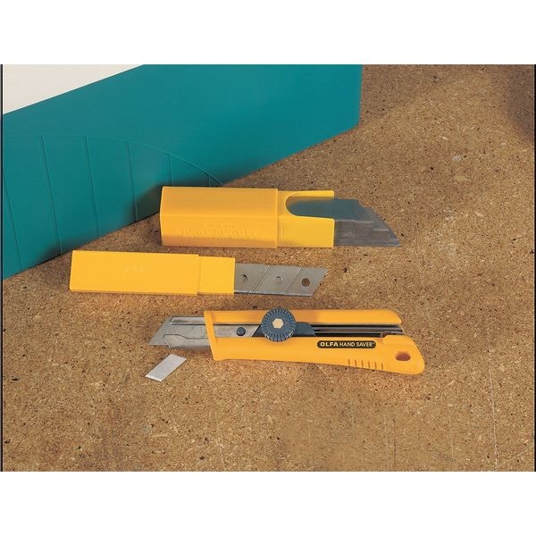 Snap-Off Utility Knife, Utility, Plastic, 6 in L.