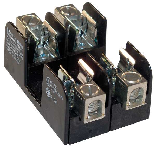 Fuse Block, Industrial, 30A, 2 Pole