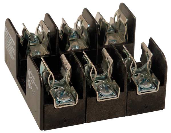 Fuse Block, Industrial, 30A, 3 Pole