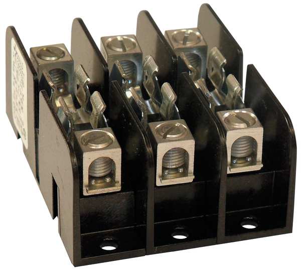 Fuse Block, Industrial, 30A, 3 Pole