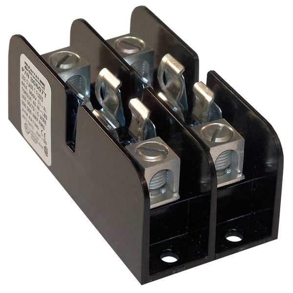 Fuse Block, Industrial, 60A, 2 Pole