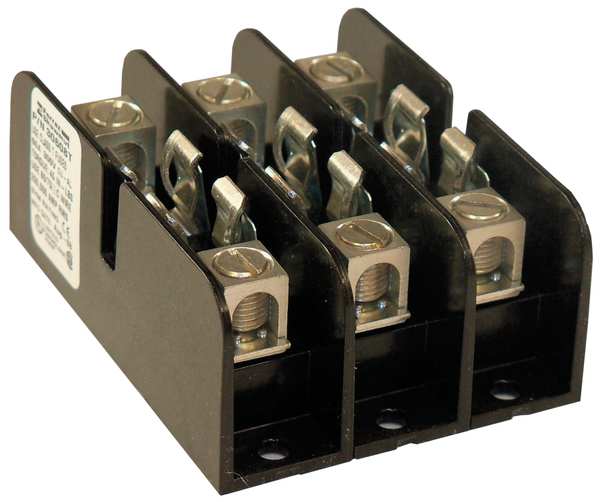 Fuse Block, Industrial, 60A, 3 Pole