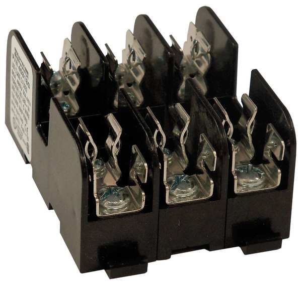 Fuse Block, Industrial, 30A, 3 Pole