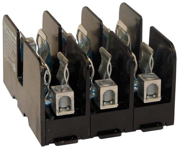 Fuse Block, Industrial, 30A, 3 Pole