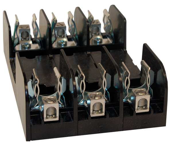 Fuse Block, Industrial, 60A, 3 Pole