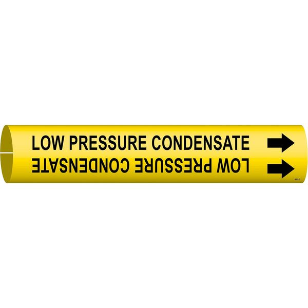 Pipe Mrkr, Low Pressure Condensate, 4to6In