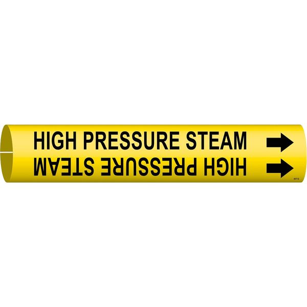 Pipe Markr, High Pressure Steam, Y, 4to6 In