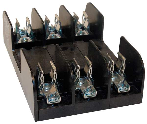 Fuse Block, Industrial, 30A, 3 Pole