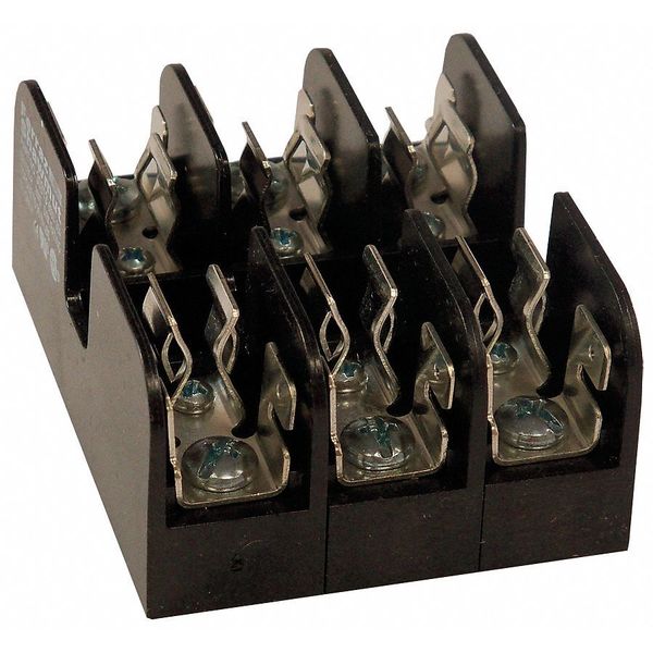 Fuse Block, Midget and CC Class, 30A, 3 Pol