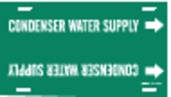 Pipe Mkr, Condenser Water Supply, 6to7-7/8
