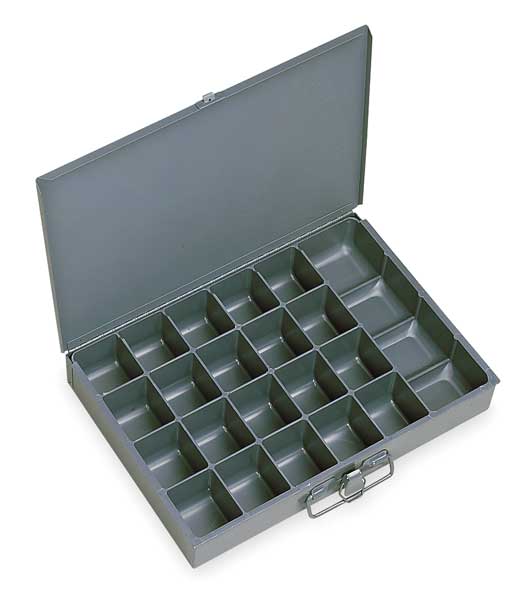 Compartment Drawer with 21 compartments, Steel