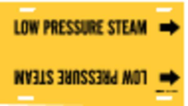 Pipe Mrkr, Low Pressure Steam, 8to9-7/8 In