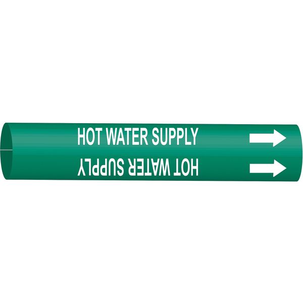 Pipe Markr, Hot Water SupplGn, 8to9-7/8 In