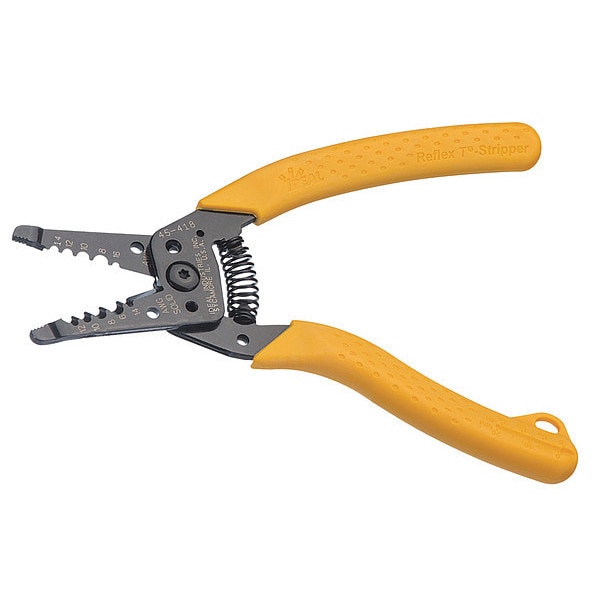 6 in Wire Stripper Solid: 6 to 14 AWG, Stranded: 8 to 16 AWG