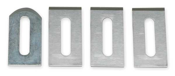 Replacement Blades for Stripper (45-164), 1 Straight Blade, 3 Rounded Blades