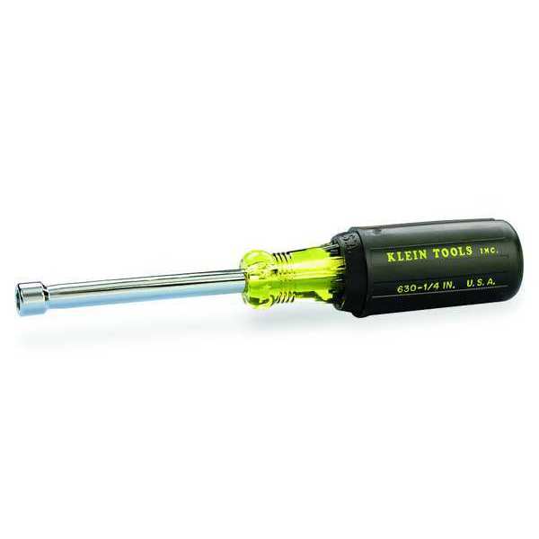 1/4-Inch Nut Driver 3-Inch Shaft Cushion Grip